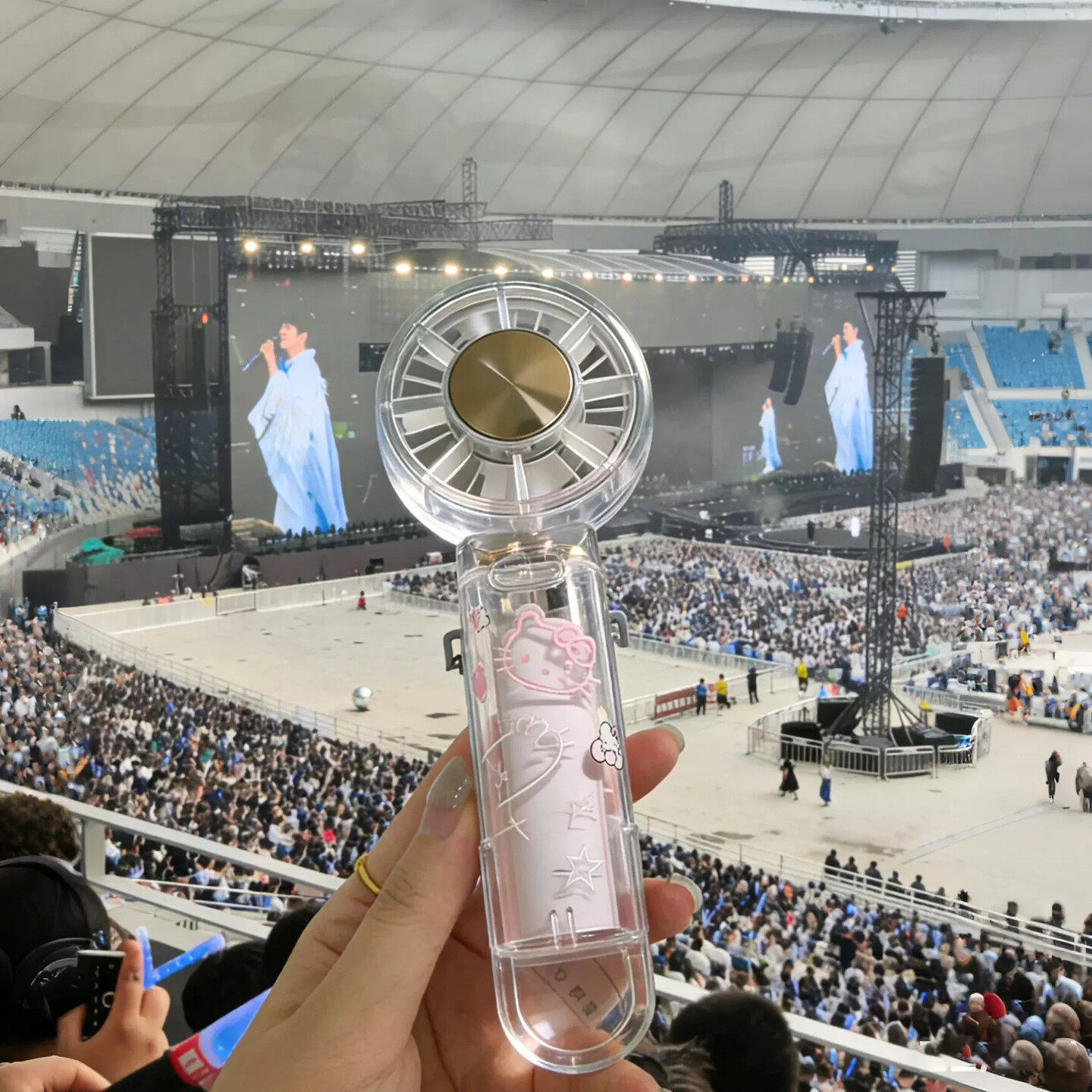 手持风扇户外便携涡轮半导体制冷迷你风扇学生宿舍降温INS风礼物