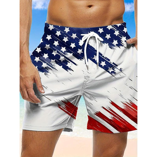 K 14341 3D print funny beach shorts 3D 印花搞怪沙滩短裤