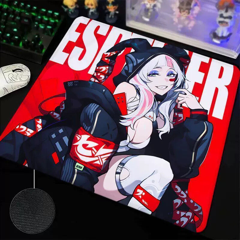 奥林匹斯鼠标垫小号鼠标垫电竞阿瑞斯游戏二次元细面键盘防滑桌垫