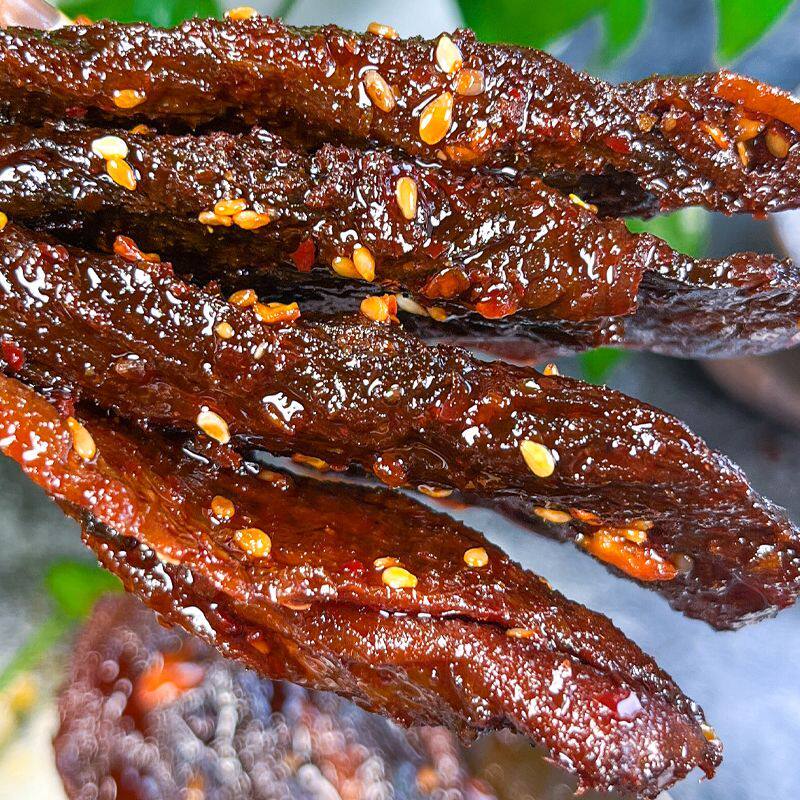 火边子四川麻辣解馋特产追剧自贡熟食小吃夜宵下酒牛肉片卤味冷吃