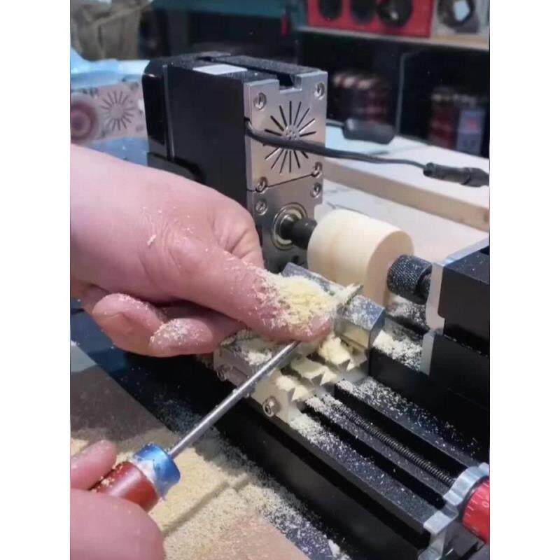 六合一微型车床锯床磨床钻铣床创课实验室教学小机床木手工坊DIIY