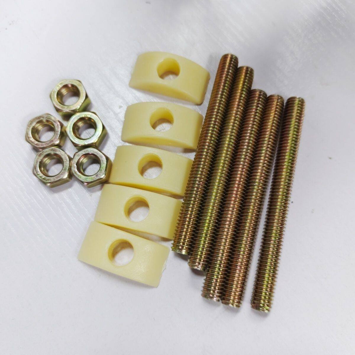 塑料半月三合一家具连接件床椅紧固件