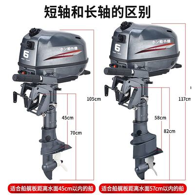 原装合资本田款四冲程水冷船外机船用发动机船挂机挂桨机推进器厂