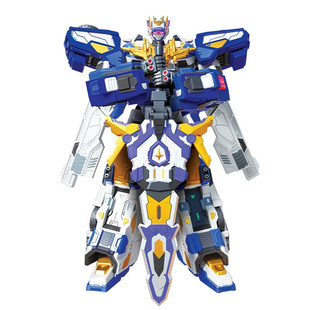 正版炫卡斗士s第二季猛兽能量奔烈犀变形卡牌儿童男孩金刚机器人