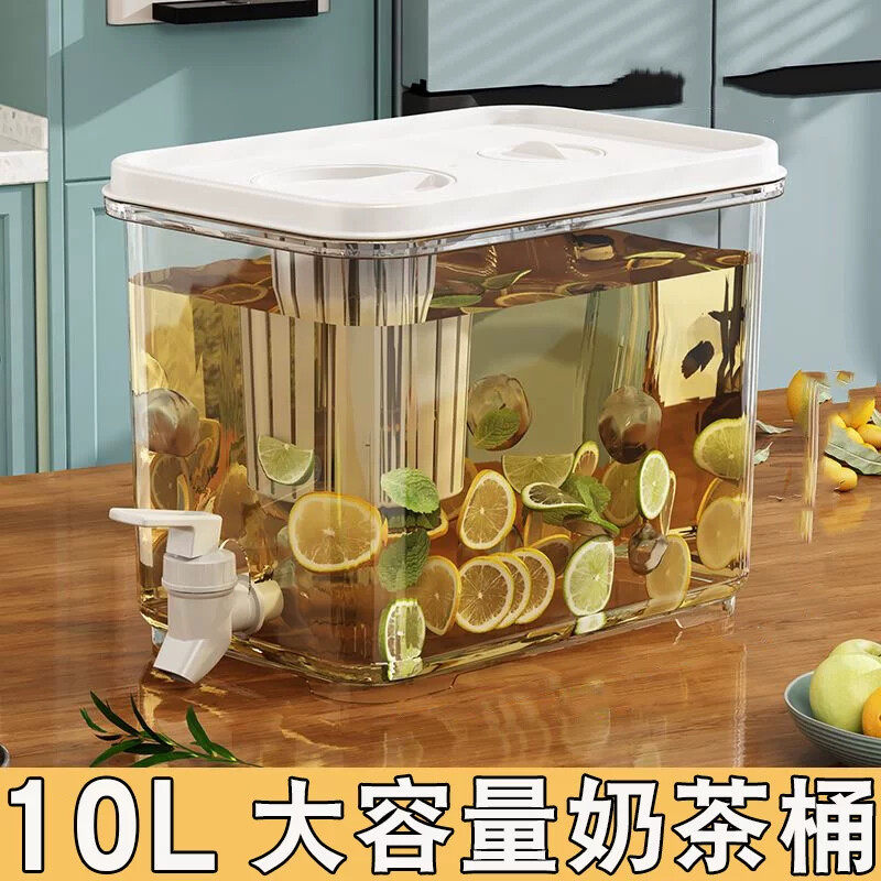 奶茶桶摆摊商用带龙头柠檬水果茶酸梅汤容器食品级饮料可乐大容量图片