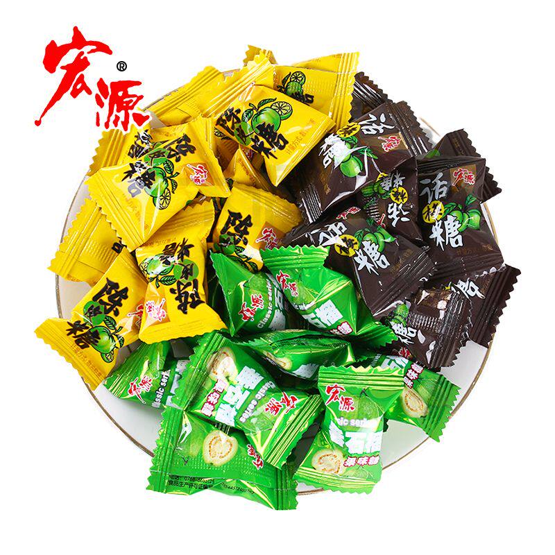 陈皮糖硬糖番石榴糖婚庆喜糖休闲糖果零食前台招待摆盘