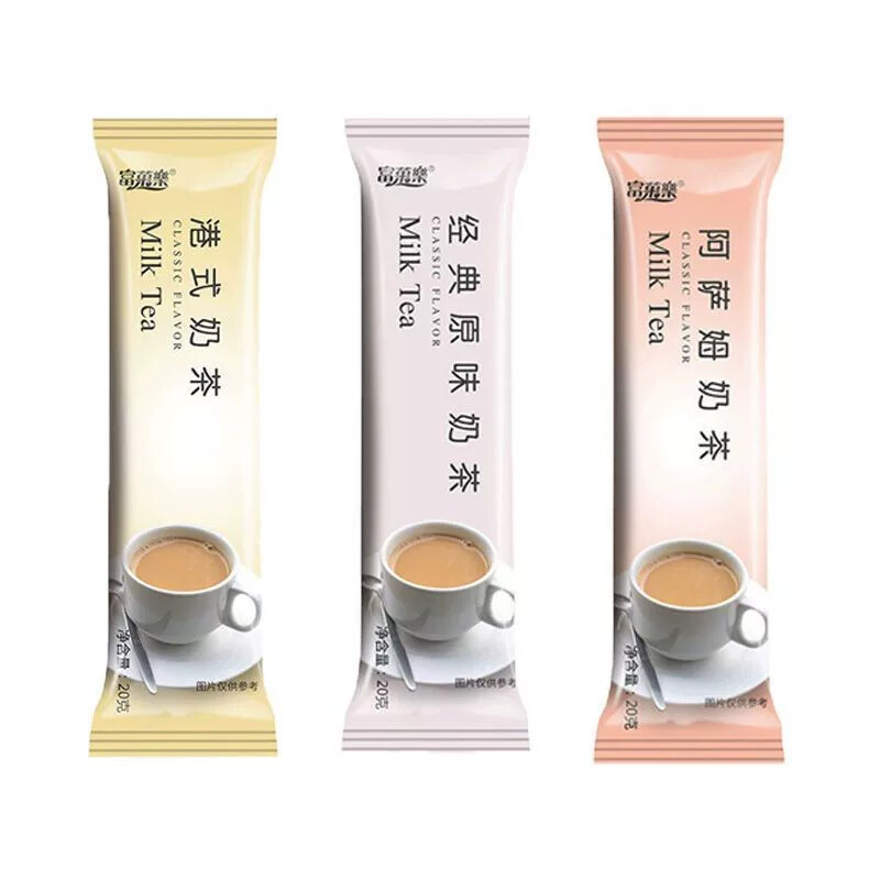 阿萨姆奶茶粉袋装速溶原味港式味奶茶店条装小包20g冲泡饮品饮料