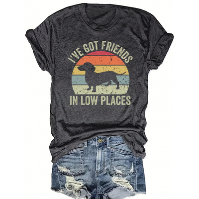 I 98855 Ladies' short sleeve top 女士短袖上衣跨境速卖通