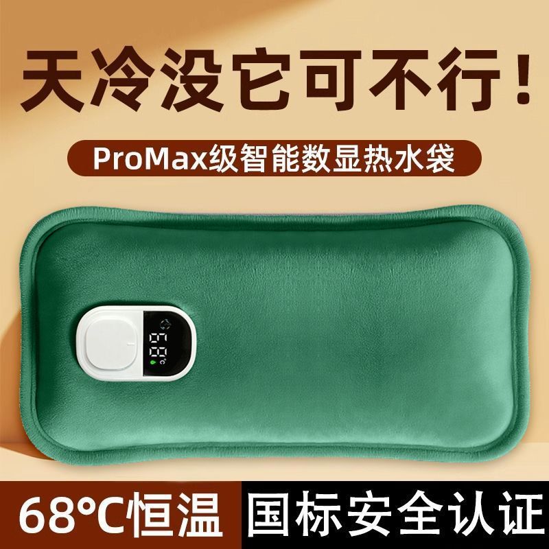 电热水袋特大号充电式防爆暖水袋被窝专用暖床暖手宝暖宝宝电热宝