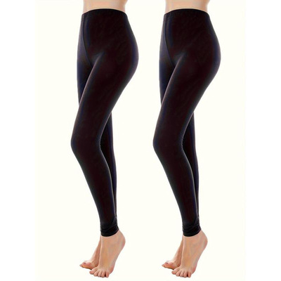 K 12921 Plus Size Elastic Leggings 大码弹力打底裤跨境速