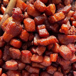 黔椒苑250g脆哨贵阳脆哨香辣味即食休闲脆哨五花肉追剧肉干小零食