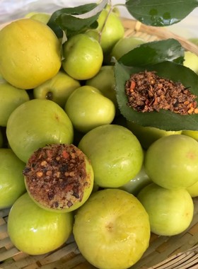 酸麻阔云南临沧孟定自家现摘新鲜酸脆酸枣嫁接青枣酸甜味坏果包赔