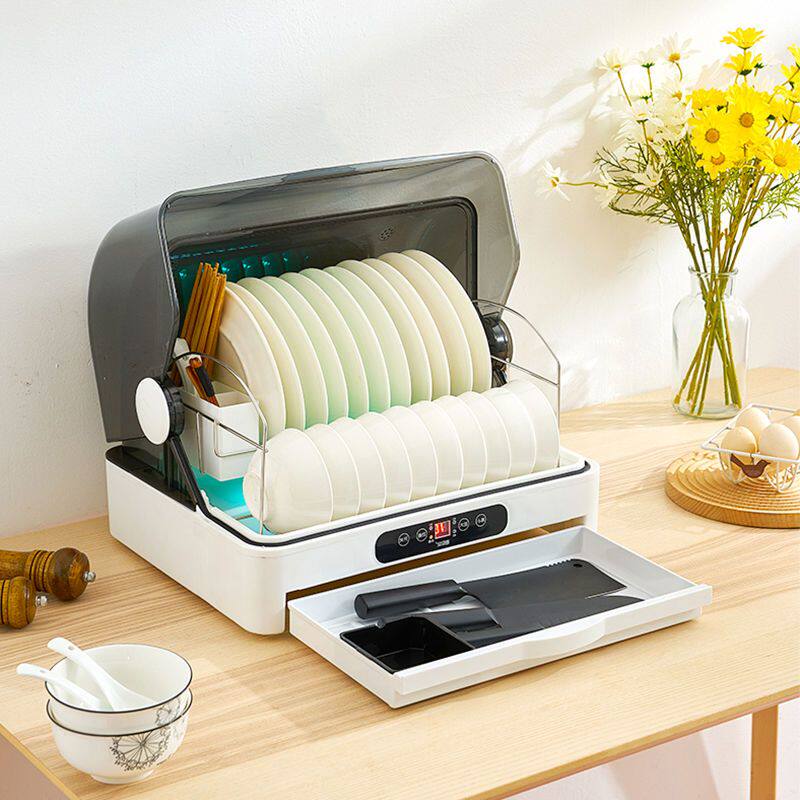 台面消毒柜家用迷你台式茶杯奶瓶紫外线免沥水烘干碗筷消毒碗柜