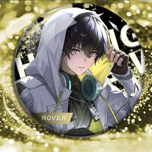 鸣潮x秋叶原镭射吧唧夏空珂莱塔赞妮布兰特马口铁银葱徽章礼物