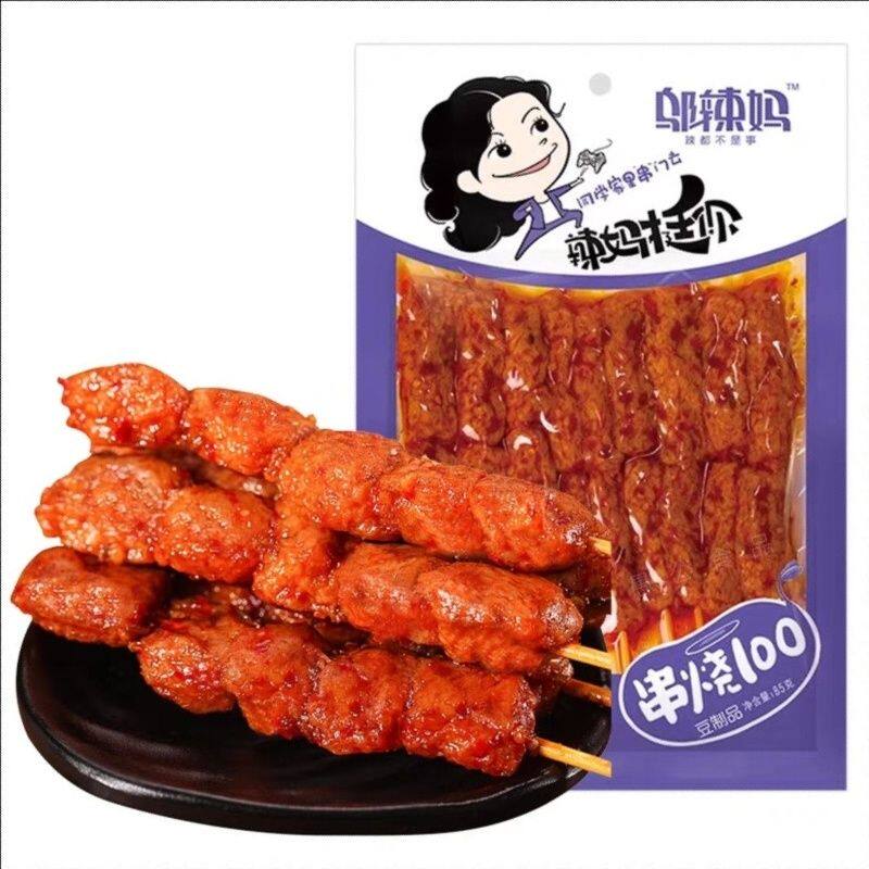 邬辣妈辣条豆制品休闲风味小吃网红零食湖南特产豆干解馋速食