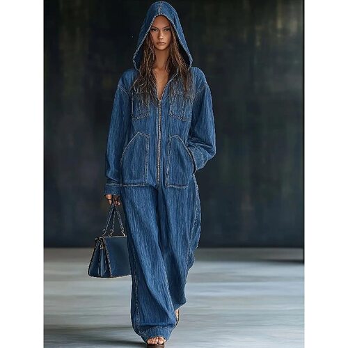 New Europeans and Americans Target Sports Denim Womens
