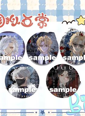 CH国拟五常镭射吧唧countryhumans徽章瓷美英法俄马口铁胸针谷子