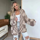 for Women Fall Casual Sleeve Sweater Long Open Cardigan