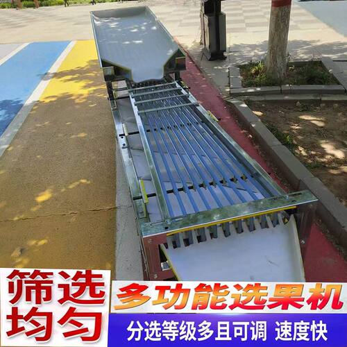 新款选果机圣女果百香果李子分拣机核桃分选机槟榔脐橙分级机家用