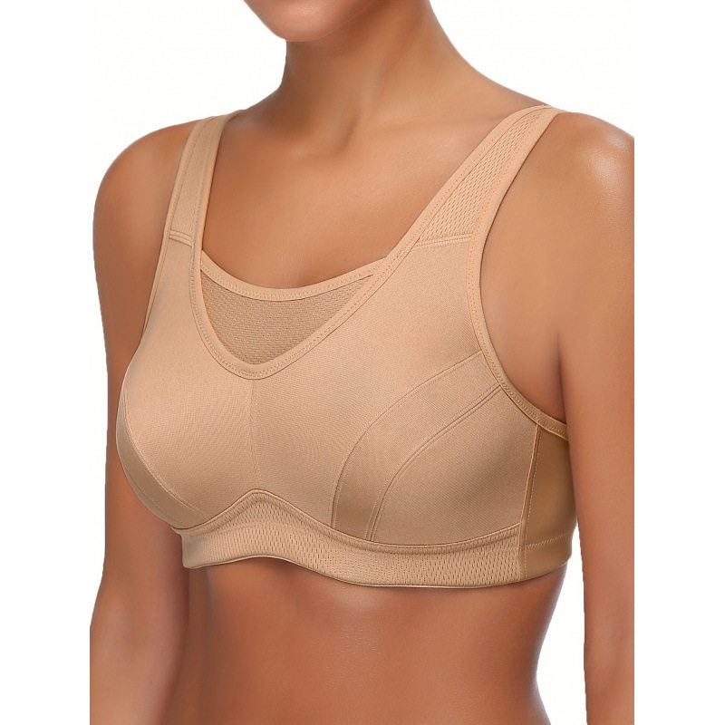 I 88272 High support plus size sport bra 大胸显小防震运动文