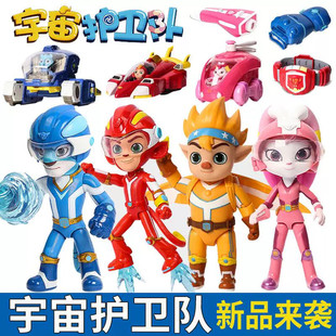 新宇宙护卫队玩具超甲恐龙队风暴彩虹流星儿童男孩可动机甲公仔人