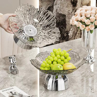 Oval Shaped Fruit Bowl Fruit Snack Bowl Kitchen Decorative