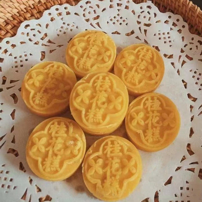 桂花糕广西桂林特产传统手工中式糕点早餐茶点心婚宴摆盘零食小吃