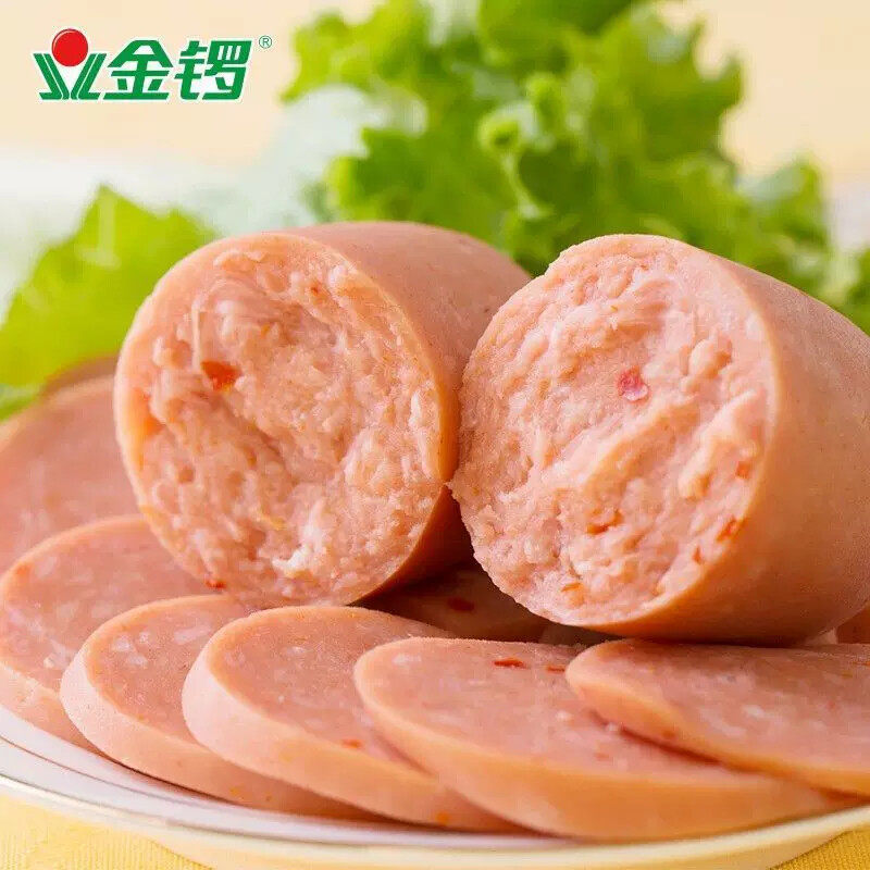 金锣Q香火腿肠趣肠80g香肠蘑菇整箱孜然玉米香辣即食休闲零食