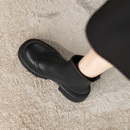 真皮马丁靴女款2025新款秋冬加绒显脚小百搭瘦瘦靴高级感厚底短靴