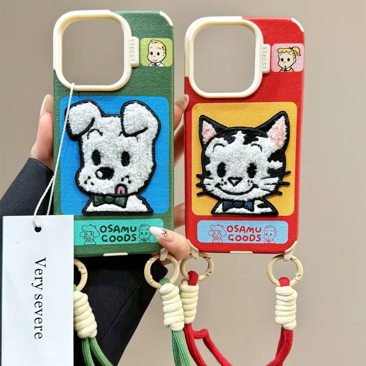 卡通原田治猫咪狗狗苹果手机壳