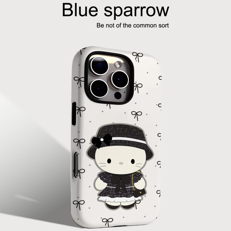 帽子小香KT猫二合一菲林手机壳