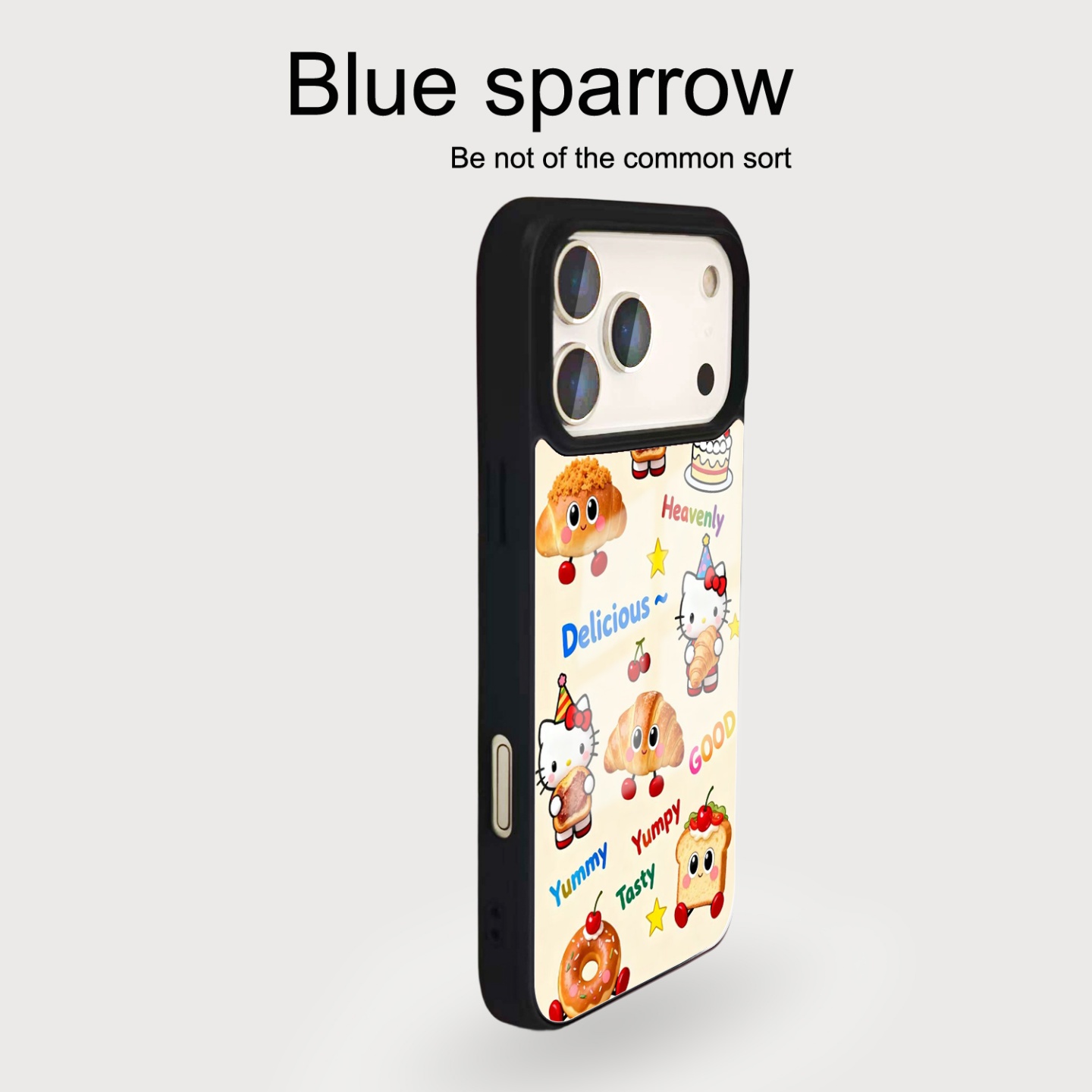 卡通KT猫面包刀锋菲林手机壳