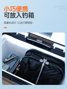 备 方形鱼护小型渔护新款 鱼护网包涂胶防挂速干野钓专用网兜钓鱼装