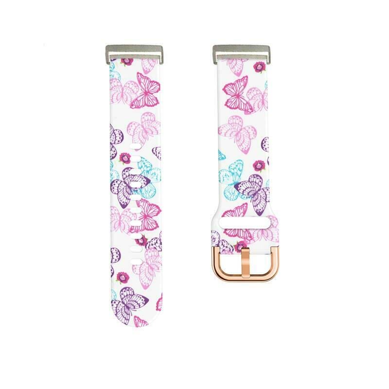 ADAPT TO FITBIT VERSA3 SMART SPORTS WATCH SENSE PRINTING SILICONE VERSA2 LITE WATCH STRAP