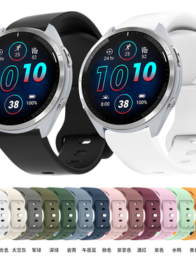 适用三星Galaxy watch345678智能手表Active蝴蝶扣硅胶表带Ultra2