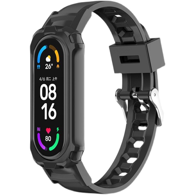 SUITABLE FOR MI BAND 8 9 TRANSPARENT GLACIER SILICONE STRAP MI BAND 3 4 5 67 GENERATION ALL-IN-ONE UNIVERSAL WRISTBAND