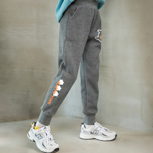 加厚冬装 儿童棉裤 休闲裤 大童卫裤 女童加绒裤 保暖女孩运动裤 子冬季