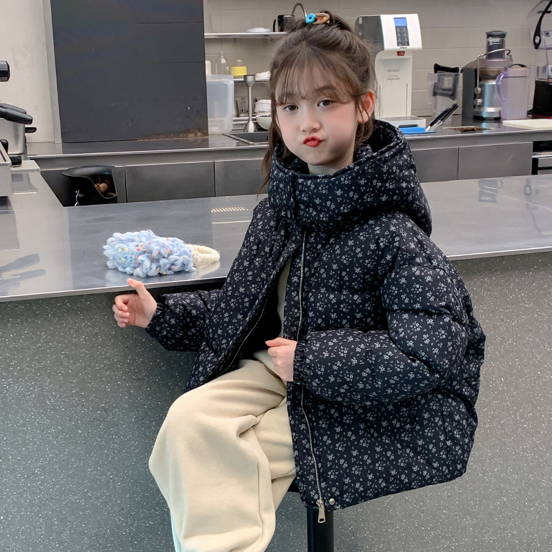 女童羽绒棉服冬季加厚外套