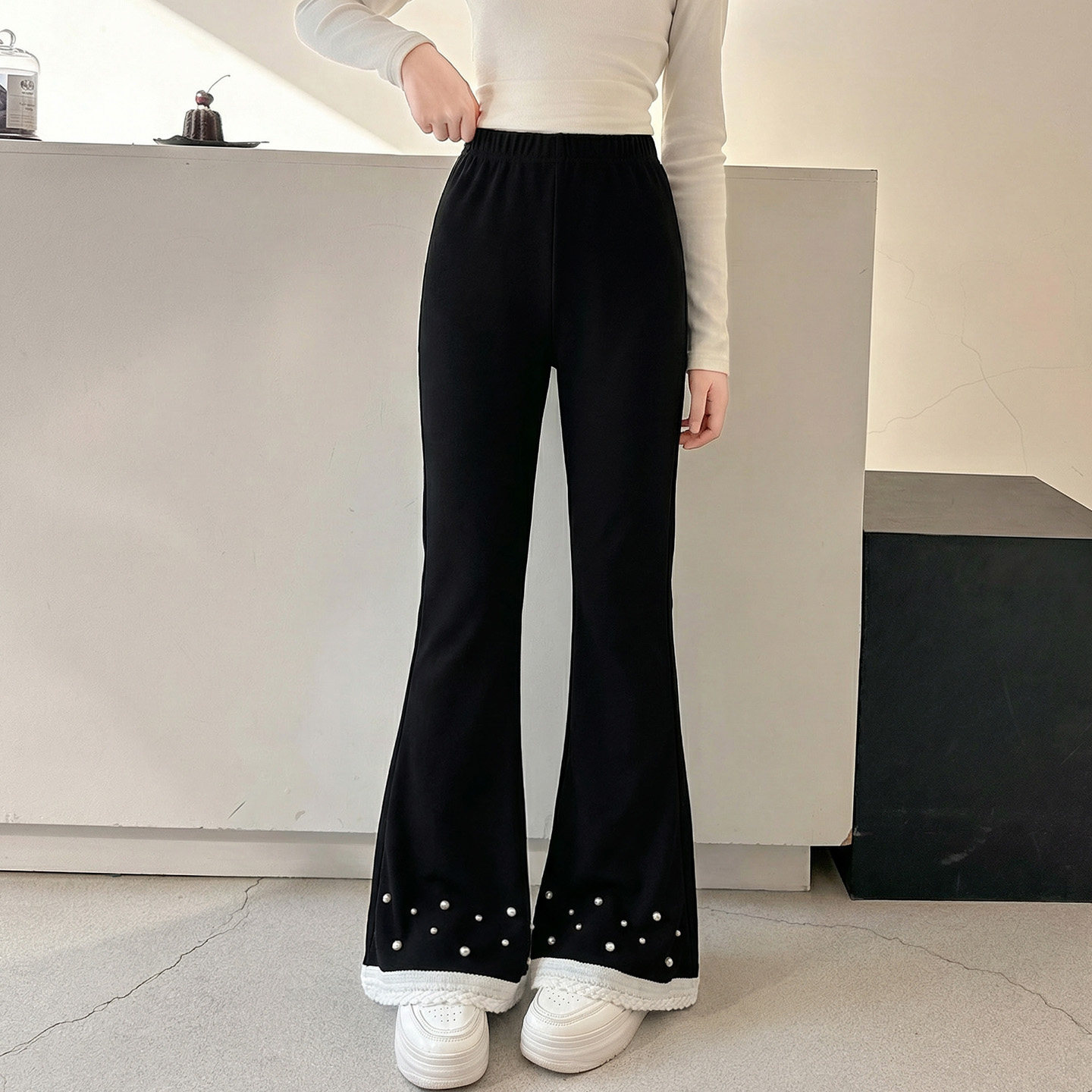 女童喇叭裤春季女大童裤子2026新款儿童休闲裤春装小女孩微喇长裤,童装/婴儿装/亲子装,裤子,淘宝优惠券,粉丝福利购,淘宝优惠卷