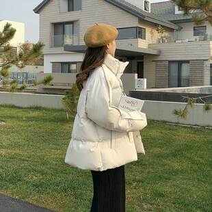 2026年冬季新款棉衣女百搭短款韩版羽绒棉服棉袄学生面包服外套潮