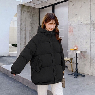 2026新款羽绒棉袄短款加厚学生韩版宽松百搭保暖女装冬装棉服女潮