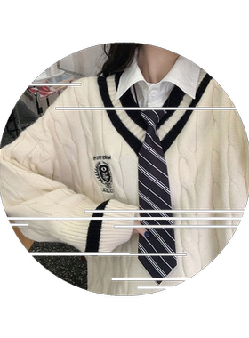 学院风甜美可爱宽松外套领毛