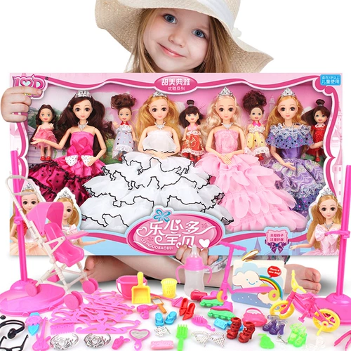 Реалистичная кукла, большой комплект, подарочная коробка для одевания для принцессы, детская игрушка, новая коллекция, подарок на день рождения