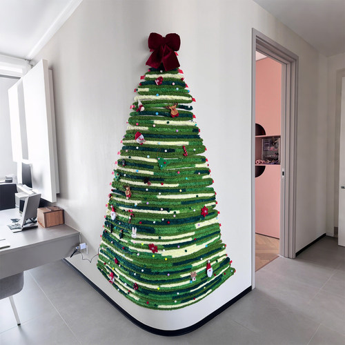 圣诞节装饰圣诞树墙角diy材料包