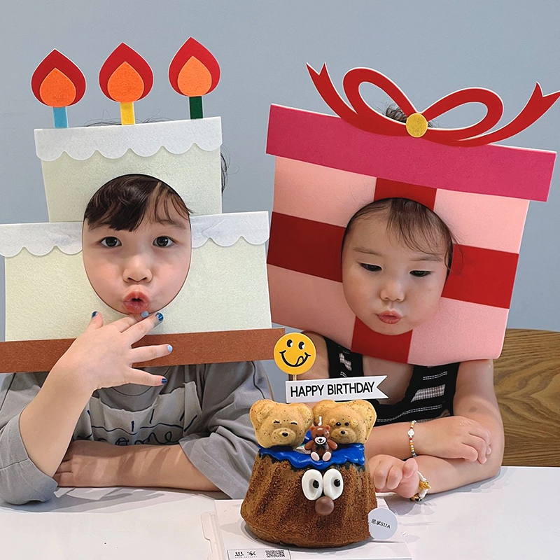 ins风蛋糕生日拍照神器大小通用