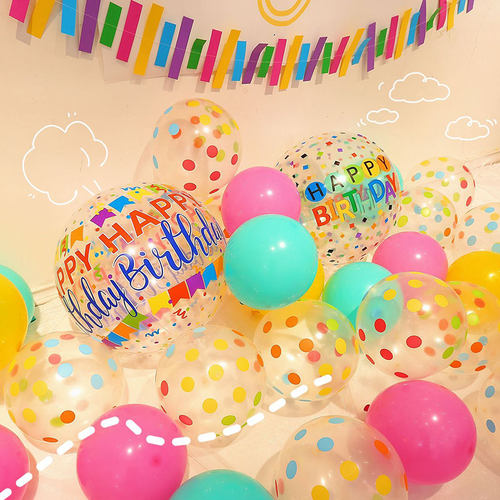 ins小红书同款野餐气球桌飘