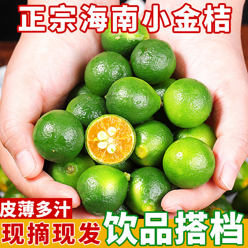 正宗海南小金桔5斤小青柠新鲜水果当季皮薄香水青柠檬奶茶店专用,水产肉类/新鲜蔬果/熟食,桔子,淘宝优惠券,粉丝福利购,淘宝优惠卷