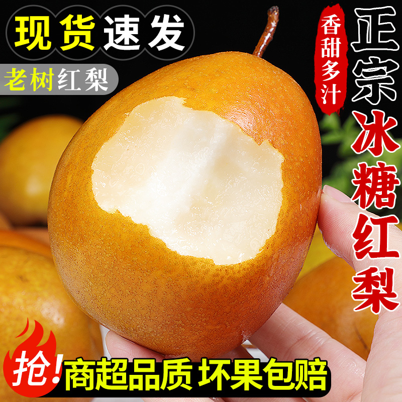 自然熟丨正宗冰糖红梨丨熬水止咳