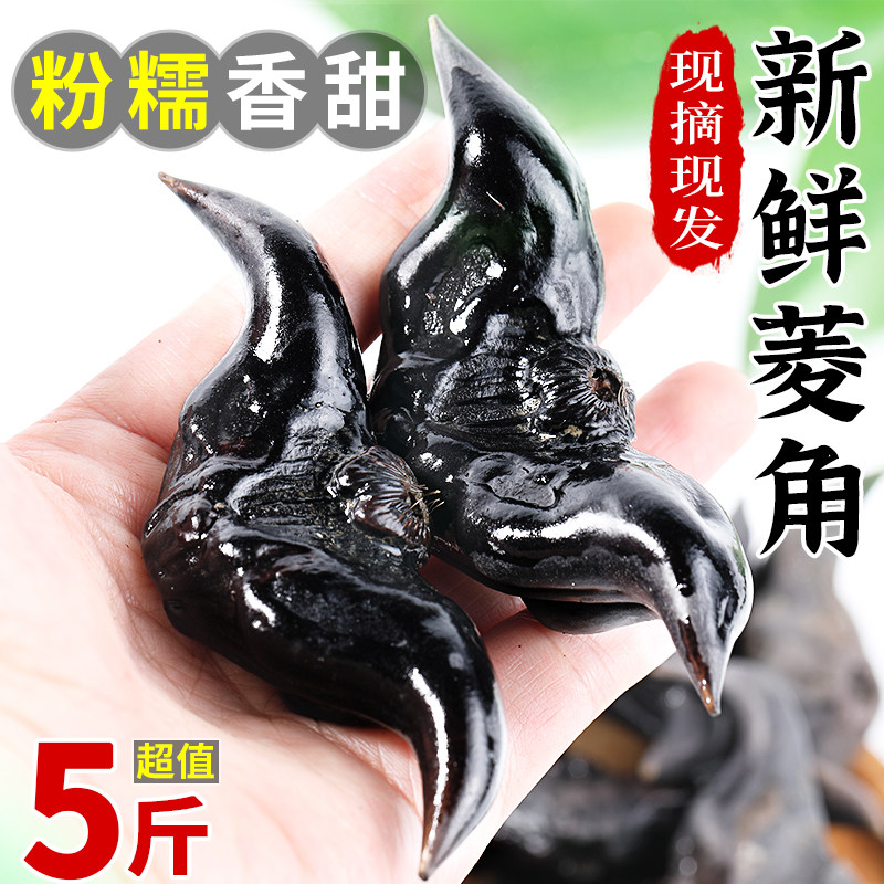 洪湖菱角新鲜生棱角5斤老黑菱角凌角粉糯老菱角整箱湖北特产包邮使用感如何?