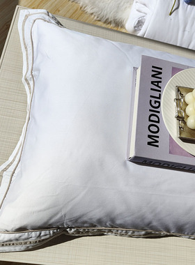 外贸出口英国酒店100纯棉四件套白色高端全棉贡缎床单床笠枕套